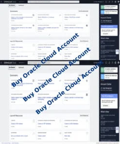 Buy Oracle Cloud Account